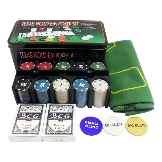 Set De Poker Profesional Juegos Poker Set De Poker 200 Ficha
