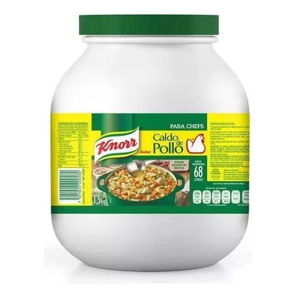 Knorr Suiza Caldo De Pollo En Polvo 1.5 Kg