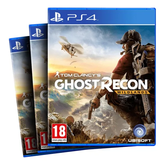 Combo Com 3 Tom Clancys Ghost Recon Wildlands Ps4 Fisica
