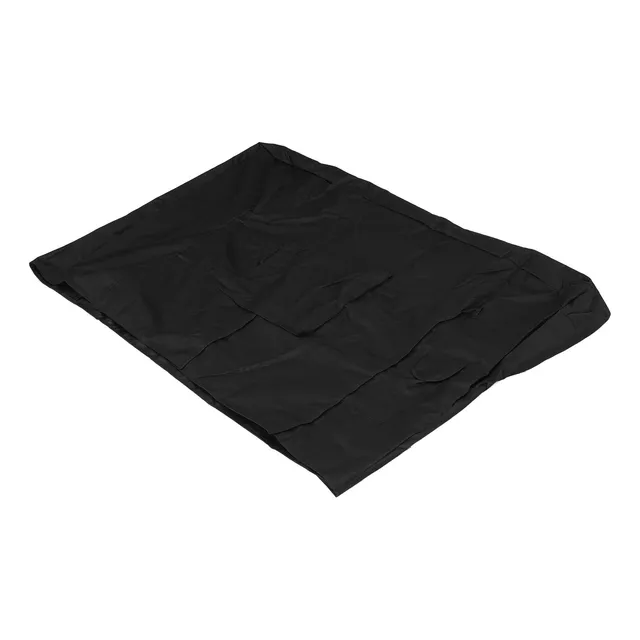 Funda De Tv Negra De Tela Oxford 600d, Resistente Al Polvo Y