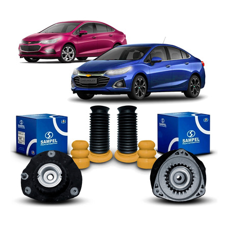 Par Kit Coxim Batente Dianteiro Gm Cruze 2017 2018 2019 2020 Par Kit Coxim Batente Dianteiro Gm Cruze 2017 2018 2019 2020