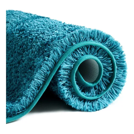 Miulee Alfombra Baño Extra Gruesa Microfibra Lanuda Felpa 16