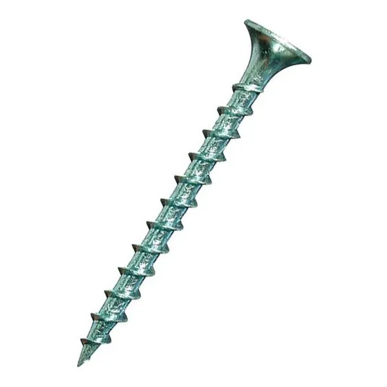 Caja 100 Un Tornillo Volcanita 6 X 1 5/8 PLG Hilo Grueso/cte