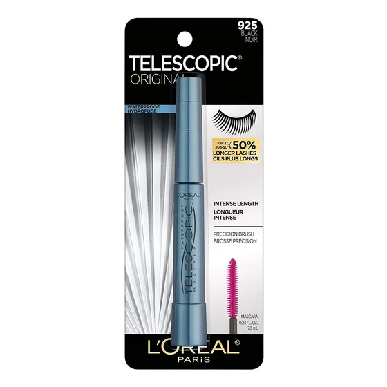 Pestañina Loreal Telescopic Negra Wat - mL a $13703