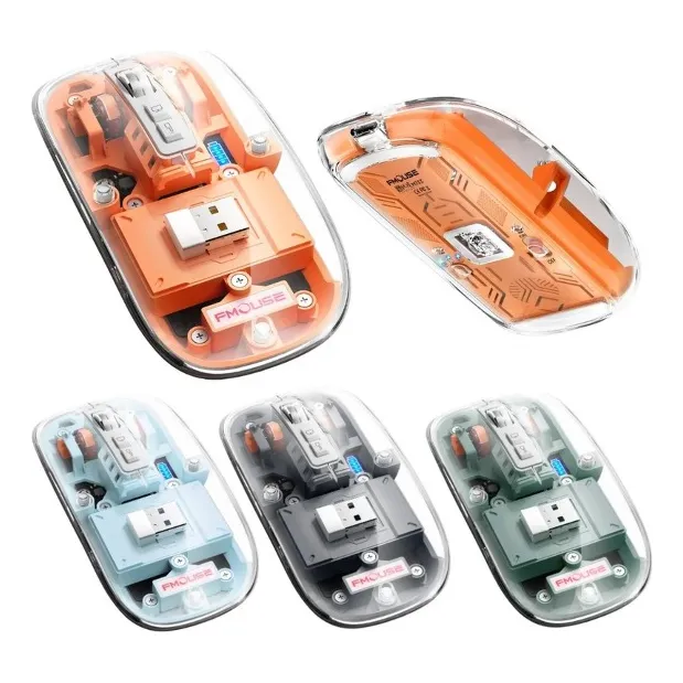 Mouse Transparente Yelandar A100