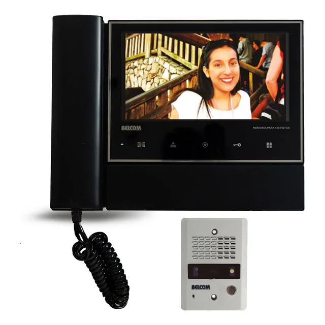 Kit Equipo Video Portero Lcd 7 Belcom Pe-7455