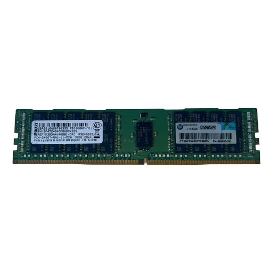 Memória Ddr4 32gb 2400r Hpe G9 Dl360 Dl380 Ml350 Dl560 Smart