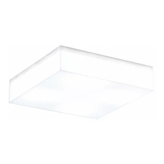 Plafon Acrílico 30x30 Quadrado Luminária Sobrepor Promoção