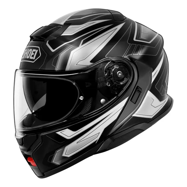 Capacete Shoei Neotec 3 Anthem Tc-5 Preto E Cinza