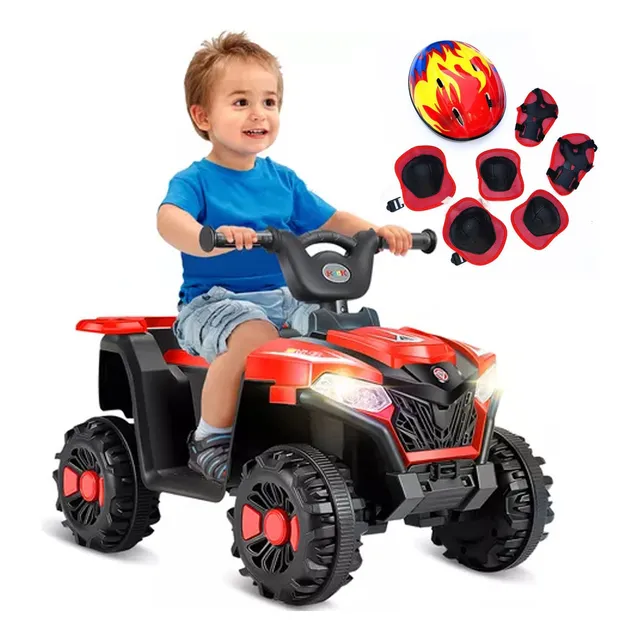 Carrito Montable Electrico Carro Para Niños Juguete Con Luce