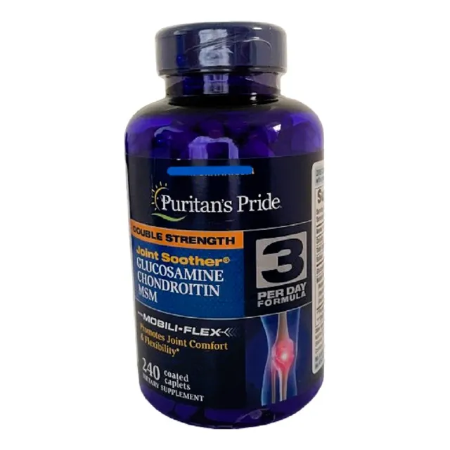 Glucosamine Chondroitin Msm Dobst  240caps  Puritan´s Pride