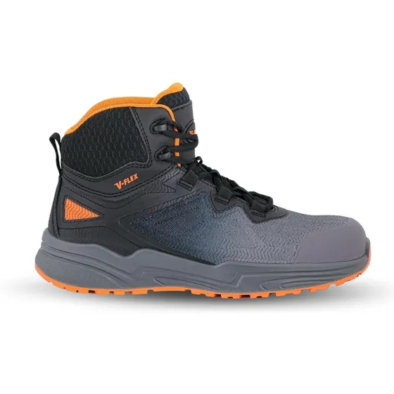 Zapato Botín Vflex V91 Negro/gris Aislante Segman
