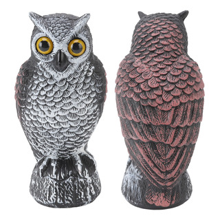 Reja Espantapájaros Búho Realista Gris 24.7cm Marhynchus Reja Espantapájaros Búho Realista Gris 24.7cm Marhynchus
