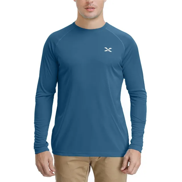 Camisa Manga Larga Upf 50 Para Hombre Proteccion Uv