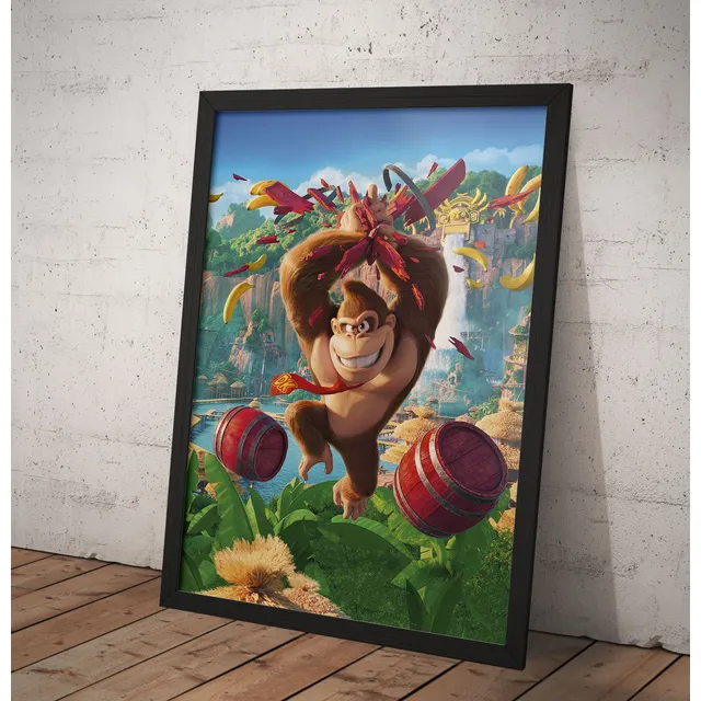 Cuadro Decorativo Juego Donkey Kong 34x45cm Imprimetuposter