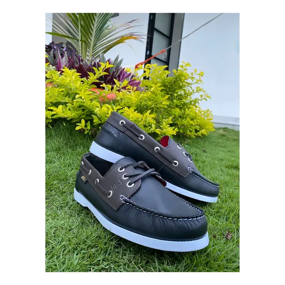Mocasín Zapatos En Cuero Para Hombre, Sperry, Apaches.