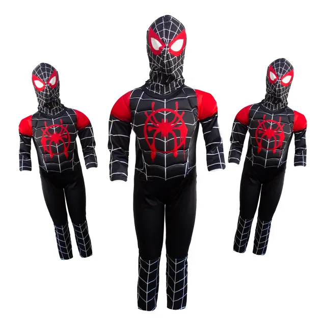 Disfraz De Spiderman Negro  ( Miles De Morales)