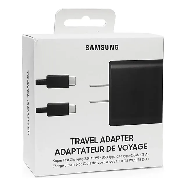 Taco Samsung 45w Tipo C Carga Super Rápida 5amp A53 A73