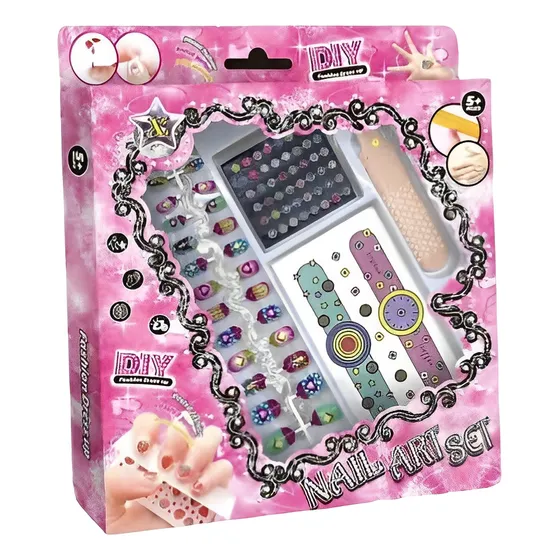 Kit De Belleza Para Niñas De Juguete Con Accesorios Variados