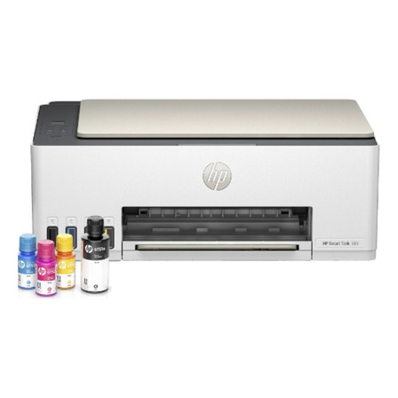 Impressora Multifuncional Hp Smart Tank 583 Tanque De Tinta Cor Branco E Bege 127/220 Impressora Multifuncional Hp Smart Tank 583 Tanque De Tinta Cor Branco E Bege 127/220