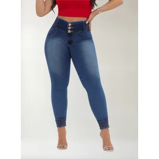 Calça Dins Barata Cós Modelador Linda Lycra Calça Dins Barata Cós Modelador Linda Lycra