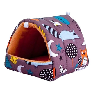Cama Casa Cuyo Raton Conejo Erizo Hamster Huron 20*20cm Cama Casa Cuyo Raton Conejo Erizo Hamster Huron 20*20cm