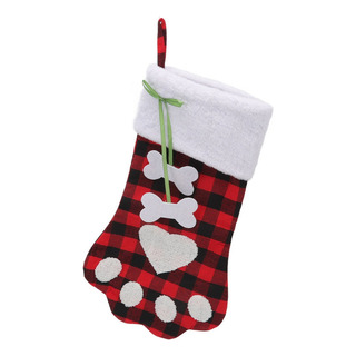 I Calcetín Navideño Para Bolsa Regalo Con Forma De Pata I Calcetín Navideño Para Bolsa Regalo Con Forma De Pata