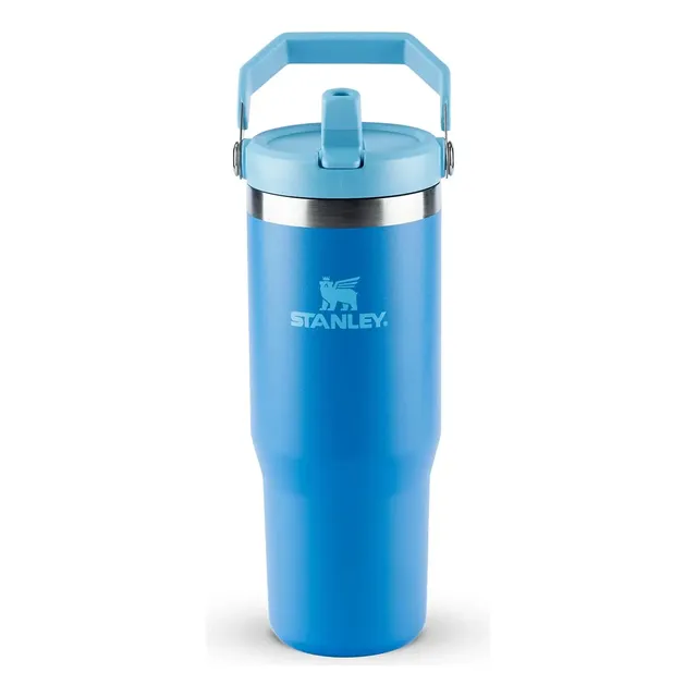 Garrafa Térmica Stanley Flip Straw Hidratação 887ml Azul