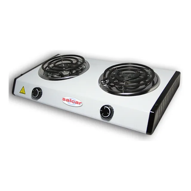 Cocina Electrica De 2 Hornillas Salcar Sal-cocie002
