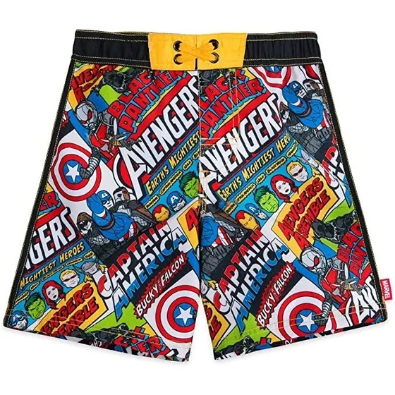 Short Marvel Traje De Baño Avengers Para Niños Disney