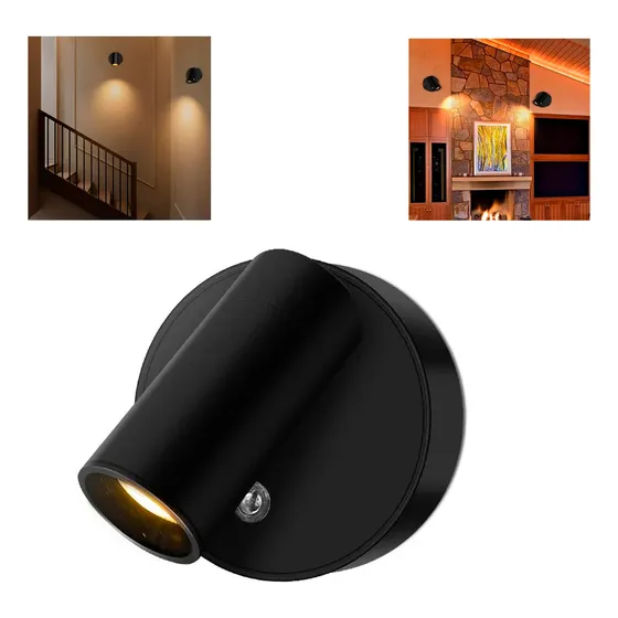 Luminária Led Quente Arandela Parede Usb-c 5v 1luz