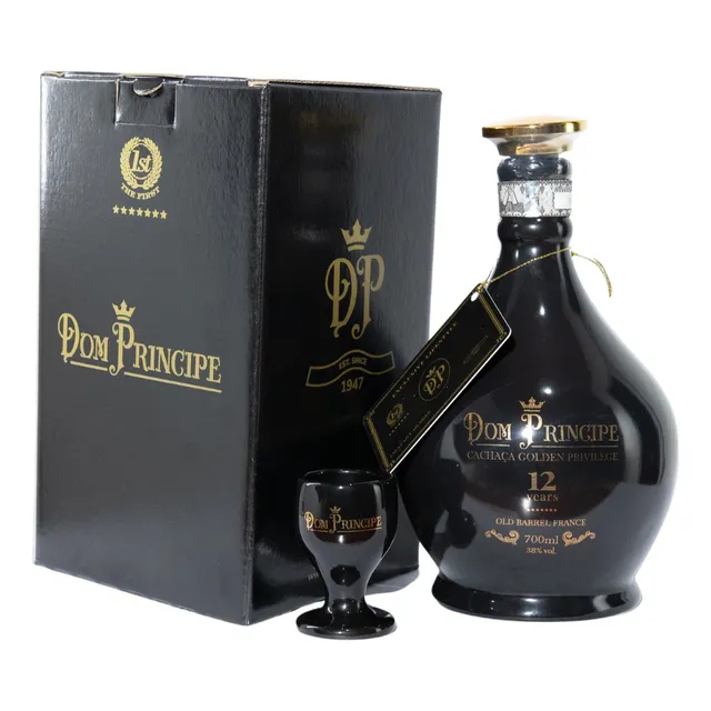 Cachaça Dom Príncipe Golden Privilege Extra Premium Ouro