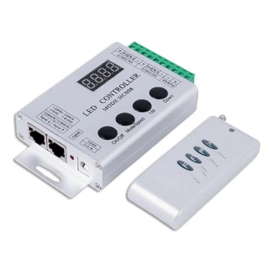 Controlador Led Programable Hc008 133 Modos De Efecto
