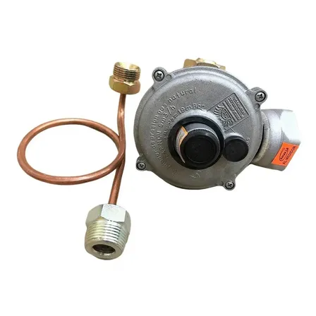 Regulador Gas Natural 35 Cm con Flexible Galea