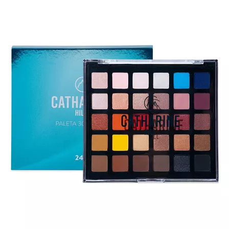 Paleta Sombras 1017 Nova Versão 30 Cores Catharine Hill Sombra 15 Opacas e 15 Cintilantes