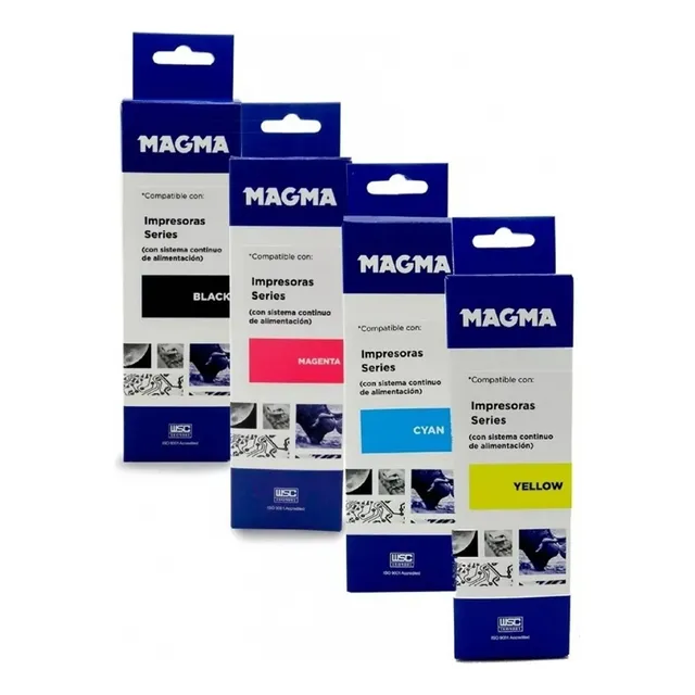 Tinta Compatible Epson Serie L Pack X4