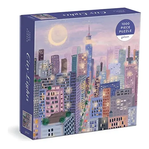 Ciudad Luces 1000 Piezas Rompecabezas En Una Caja 1679g