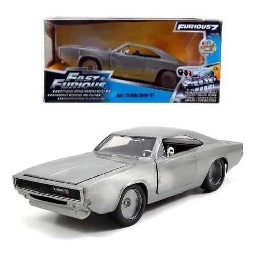 Miniatura 1/24 del Dodge Charger r/T Fast & Furious de Dom's