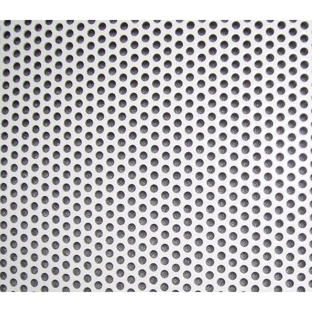 Lámina Inoxidable Hueco 2mm Grosor 1mm