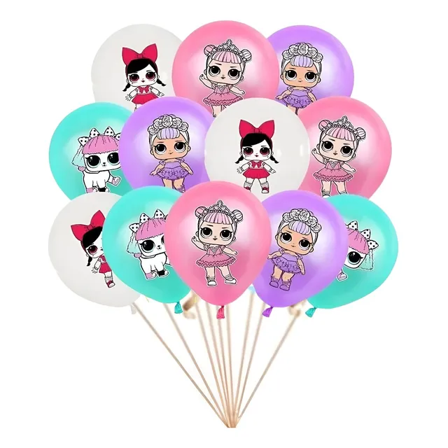 Set De Globos Decorativos Látex Diferentes Diseños