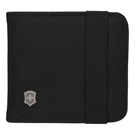 Victorinox Bi-Fold billetera negra
