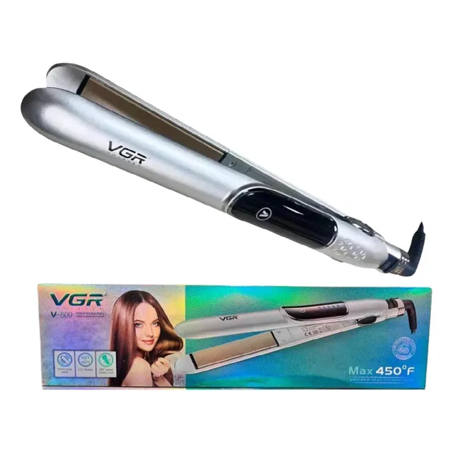 Plancha Cabello Profesional Cerámica Control Display Vgr 509