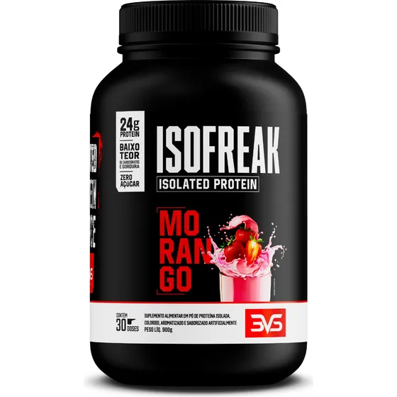 Whey Isolado Isofreak Com 25g De Proteína Por Dose - 900g