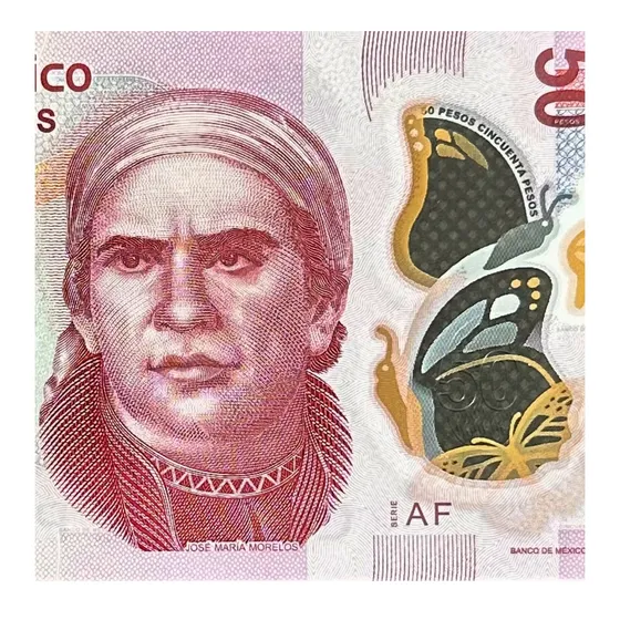 México - 50 Pesos - Año 2019 - P #123 - Plástico