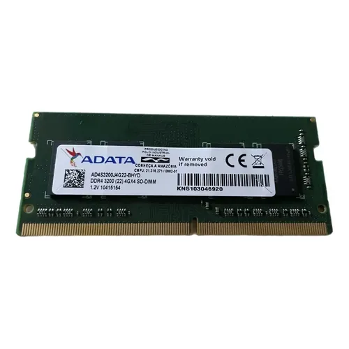 Memoria Adata Ddr4 8gb Notebook Pc4-2666 2rx8 1.2v | Parcelamento