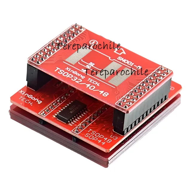 Adaptador Sn001-5 Tsop32 + Adaptador Sop44 Tsop48 V3 Tl866ii