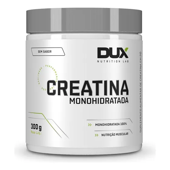 Creatina Monohidratada 100% Pote 300g Dux Nutrition