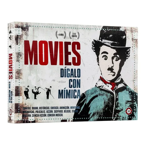 Juego Movies Dígalo Con Mímica Ruibal (+ 9 Años)