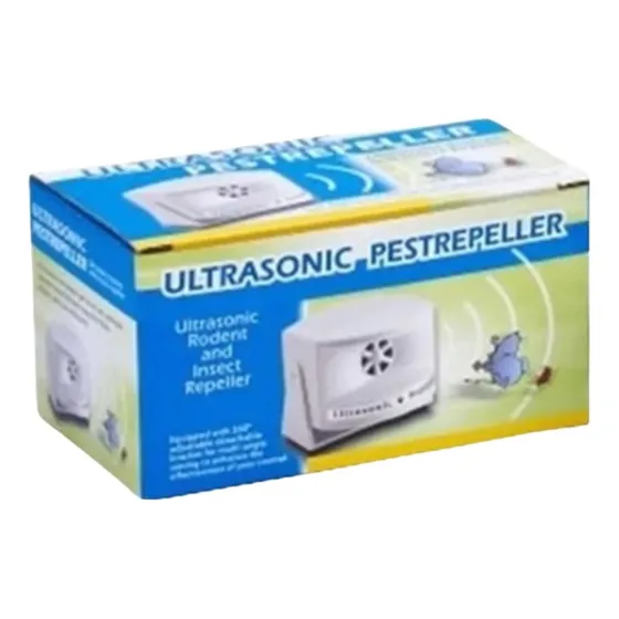 Sin Veneno Ultrasonido Ecologico Espanta Murcielago Rata Cucaracha Bicho Taladro Araña Lagartija Hormiga Cubre 150 M2 