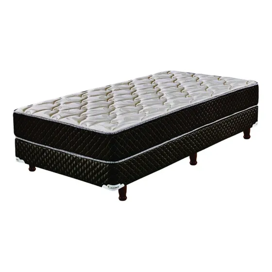 Cannon Espuma Exclusive Sommier 1 Plaza Media 100x190 Cm Mas Colchon Color Gris Marrón